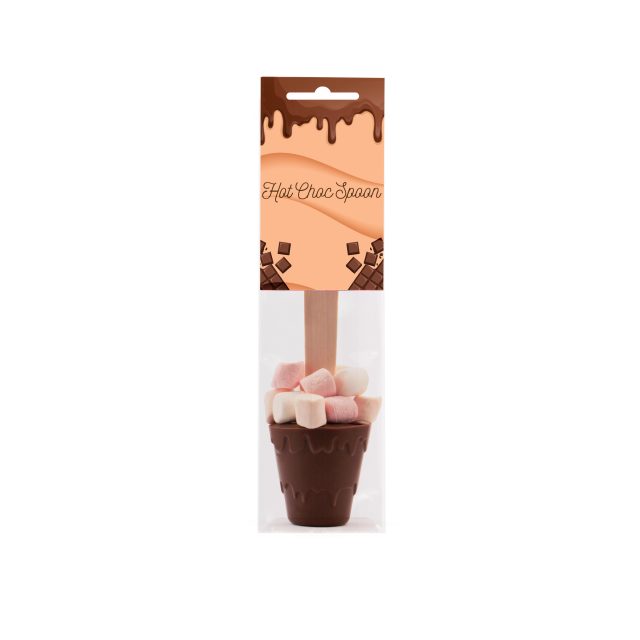 Eco Range – Info Card – Hot Chocolate Spoon – With Marshmallows