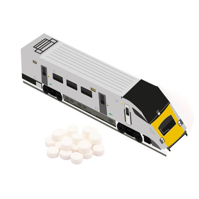 Eco Range – Eco Train Box – Midi Mints