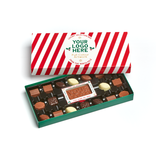 Winter Collection – Selection Box – 18x Chocolate Truffles & Bar